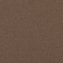 VidaXL 3-częściowy komplet wypoczynkowy, obity tkaniną, brązowy