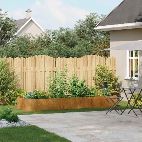 DONICZKA RUSTY 280X80X40CM STAL NIERDZEWNA