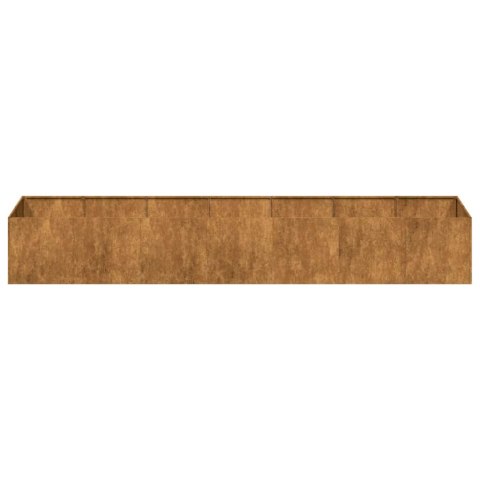 DONICZKA RUSTY 280X80X40CM STAL NIERDZEWNA