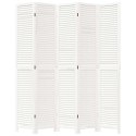 PARAWAN POKOJOWY 5-PANELOWY BIAŁY LITE DREWNO PAULOWNI