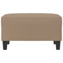 PODNÓŻEK CAPPUCCINO 70X55X41CM SZTUCZNA SKÓRA