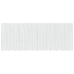 FIRANKA KORONKOWA Z ZASŁONAMI BIAŁY 1200X280CM POLIESTER