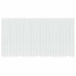 FIRANKA KORONKOWA Z ZASŁONAMI BIAŁY 750X240CM POLIESTER