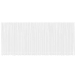 FIRANKA KORONKOWA Z ZASŁONAMI BIAŁY 900X240CM POLIESTER