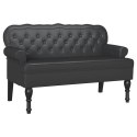 FOTEL CHESTERFIELD CZARNY 119.5X64.5X75CM