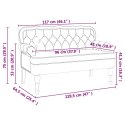 FOTEL CHESTERFIELD CZARNY 119.5X64.5X75CM