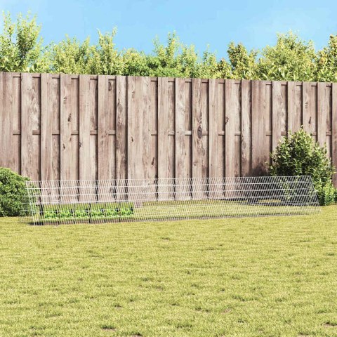 KLATKA DLA KRÓLIKA SREBRNY 650X55X55CM STAL GALWANIZOWANA