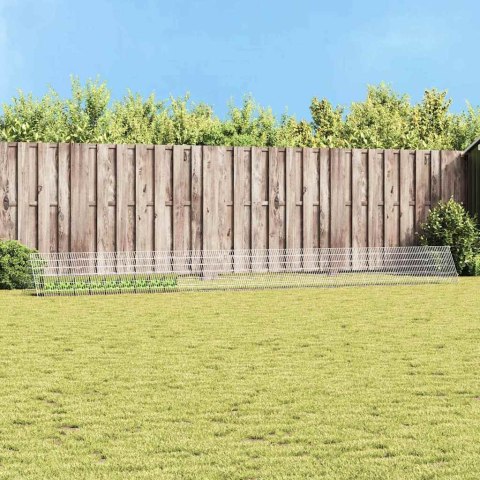 KLATKA DLA KRÓLIKA SREBRNY 650X55X55CM STAL GALWANIZOWANA