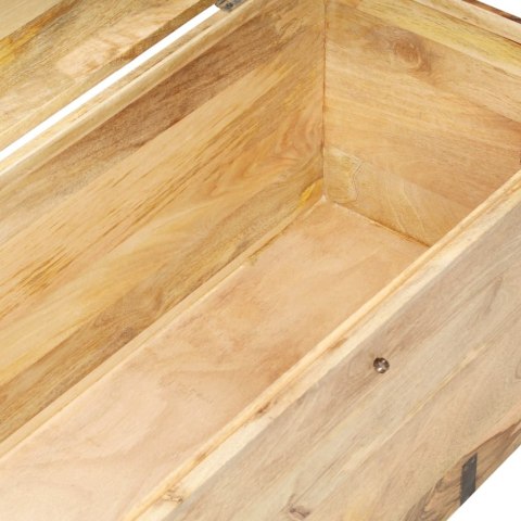 SKRZYNIA 90X40X40CM LITE DREWNO MANGO