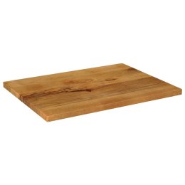 BLAT STOŁU 90X70X2,5CM PROSTOKĄTNY LITE DREWNO MANGO