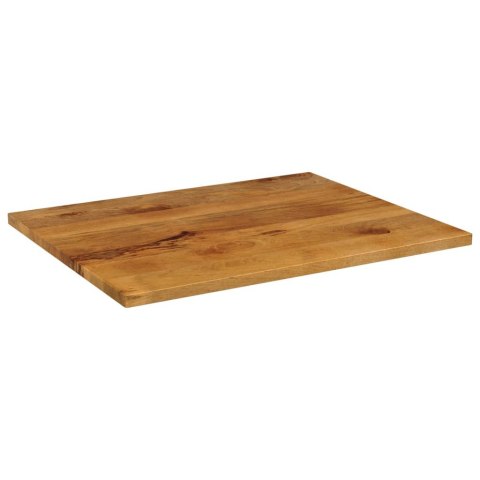 BLAT STOŁU 90X80X2,5CM PROSTOKĄTNY LITE DREWNO MANGO