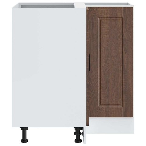 NAROŻNA SZAFKA KUCHENNA DOLNA PORTO BRĄZOWY DĄB