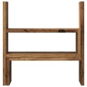 ORGANIZER NA BIURKO, REGULOWANY, STARE DREWNO, 40X17X41CM