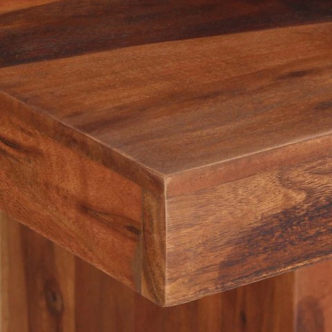 STÓŁ JADALNIANY 120X120X77CM LITE DREWNO AKACJOWE