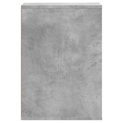 VidaXL Komoda, szarość betonu, 40x41x58 cm, materiał drewnopochodny