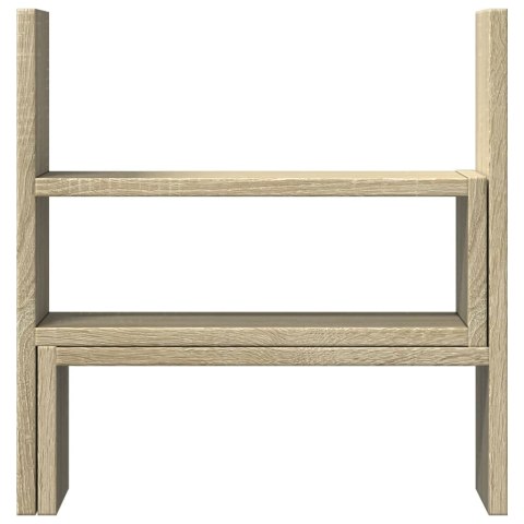 ORGANIZER NA BIURKO REGULOWANY DĄB SONOMA 40X17X41CM