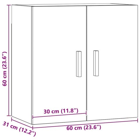 SZAFKA ŚCIENNA DĄB ARTISAN 60X31X60CM