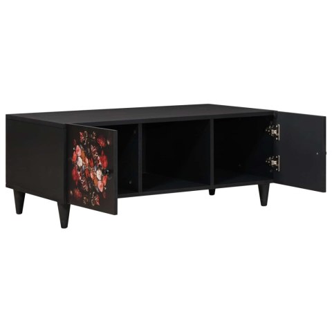 STOLIK KAWOWY WIELOKOLOROWE 100X54X40CM DREWNO Z MANGO