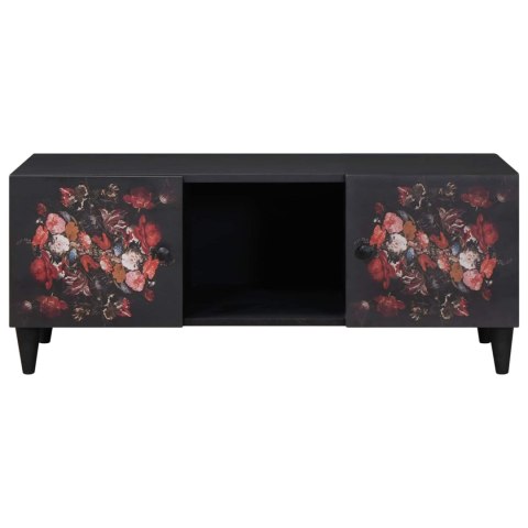 STOLIK KAWOWY WIELOKOLOROWE 100X54X40CM DREWNO Z MANGO