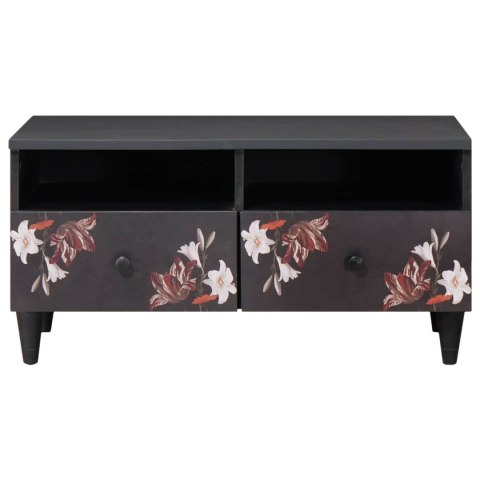 VidaXL Stolik kawowy Wielokolorowe 80 x 54 x 40 cm Drewno z mango