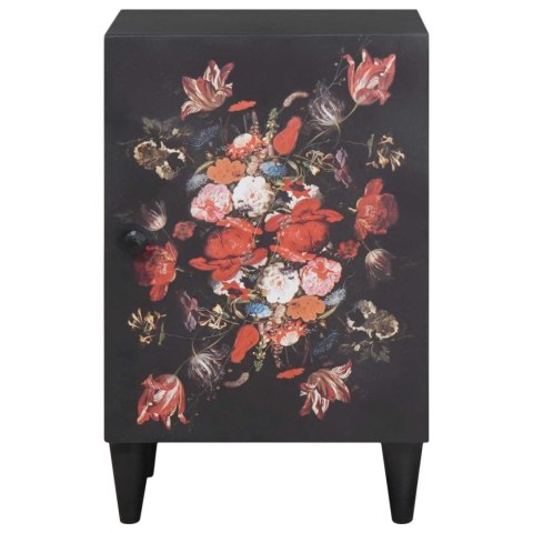 SZAFKA ŁAZIENKOWA Z DRZWIAMI WIELOKOLOROWE 38X33,5X58CM