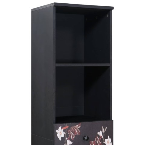 SZAFKA ŁAZIENKOWA Z SZUFLADĄ WIELOKOLOROWE 38X33,5X160CM