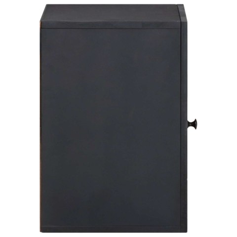 SZAFKA WISZĄCA WIELOKOLOROWE 38X33,5X48CM DREWNO Z MANGO