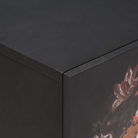 SZAFKA WISZĄCA WIELOKOLOROWE 38X33,5X48CM DREWNO Z MANGO