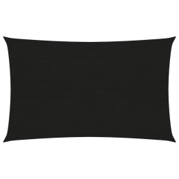 ŻAGIEL PRZECIWSŁONECZNY OGRODOWY MARKIZA TARAS 160G/M² CZARNY 2X4M