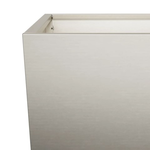 DONICZKI OGRODOWE 2 SZT. 35X35X75CM STAL KORTENOWSKA