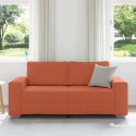 VidaXL Sofa dwuosobowa, czerwono-pomarańczowa, 140 cm