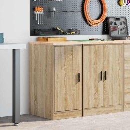 GARAŻOWA SZAFKA DO PRZECHOWYWANIA DĄB SONOMA 40X51X85CM
