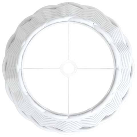 KLOSZ DO LAMPY BIAŁY Ø20X15CM WIKLINA