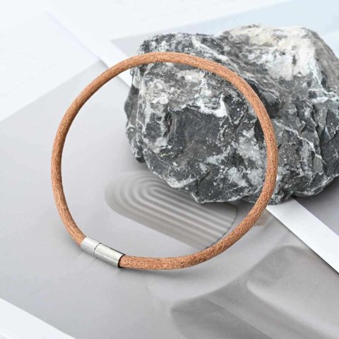 SZNUR SKÓRZANY BRĄZOWY Ø5MMX5M SKÓRA