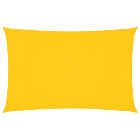PROSTOKĄTNY ŻAGIEL OGRODOWY TKANINA OXFORD 5X8M ŻÓŁTY
