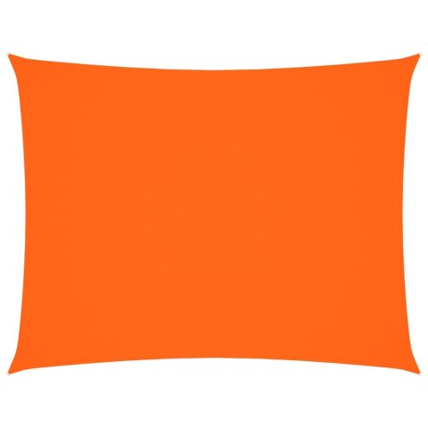 PROSTOKĄTNY ŻAGIEL OGRODOWY TKANINA OXFORD 6X8M POMARAŃCZ