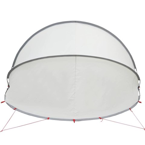 KOPUŁA BASENOWA SZARY I POMARAŃCZOWY 405X405X192CM