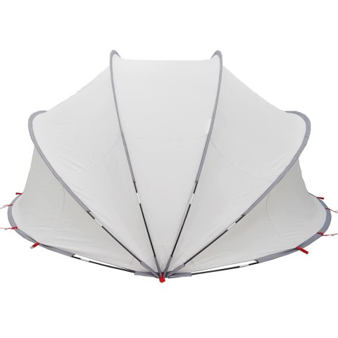 KOPUŁA BASENOWA SZARY I POMARAŃCZOWY 405X405X192CM