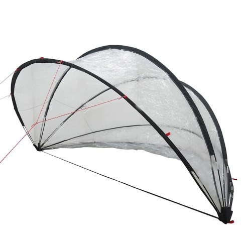 KOPUŁA BASENOWA PRZEZROCZYSTY 405X405X192CM PVC