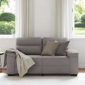 VidaXL Sofa 2-osobowa Taupe 120 cm Tkanina