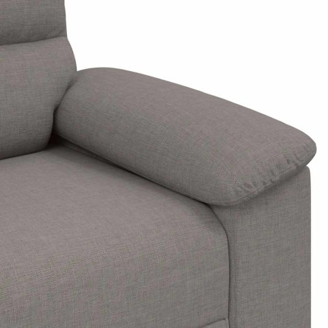 VidaXL Sofa 2-osobowa Taupe 120 cm Tkanina