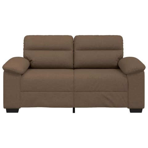 VidaXL Sofa 2-osobowa brązowa 120 cm tkanina