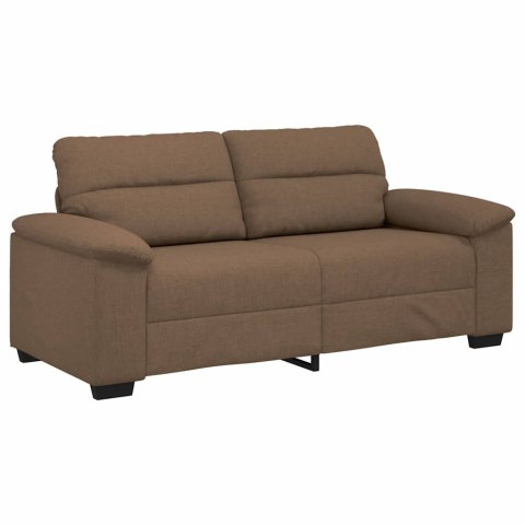 VidaXL Sofa 2-osobowa, brązowa, 140 cm, tkaniną