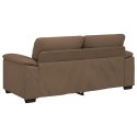 VidaXL Sofa 2-osobowa, brązowa, 140 cm, tkaniną