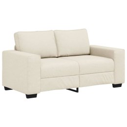 VidaXL | Sofa | z poduszką z poduszką Beżowy 160 x 77 x 82 cm Płótno