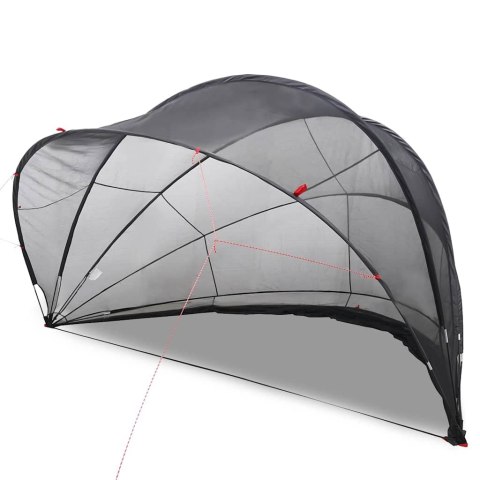 KOPUŁA BASENOWA CZARNY 500X500X236CM