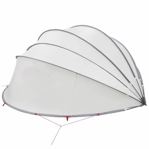 KOPUŁA BASENOWA SZARY I POMARAŃCZOWY 592X590X275CM