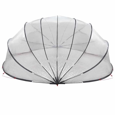 KOPUŁA BASENOWA PRZEZROCZYSTY 592X590X275CM PVC