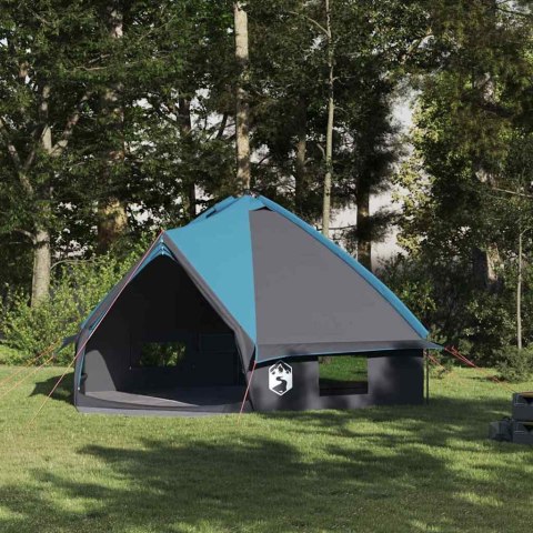 NAMIOT TEEPEE Z DACHEM NIEBIESKI I SZARY 490X410X210CM