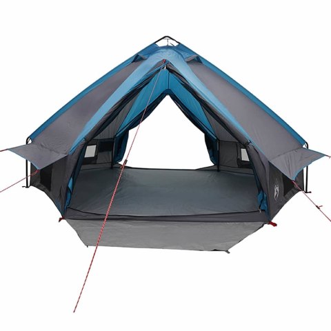 NAMIOT TEEPEE Z DACHEM NIEBIESKI I SZARY 490X410X210CM